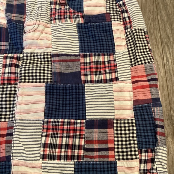 Tommy Hilfiger Patchwork Mini Skirt - Blue, Pink, White - Picture 2 of 9